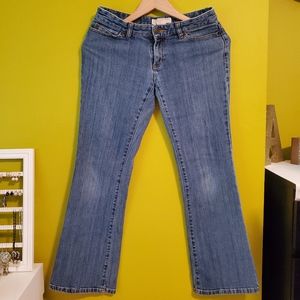 Michael Kors Jeans with MK gold logo in pocket